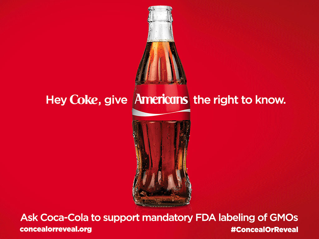 Tell Big Food: Support Mandatory FDA Labeling of GMOs